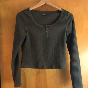 COPY - Long sleeve ribbed crop top